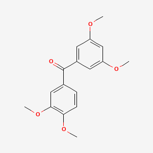 (3,4-Dimethoxyphenyl)(3,5-dimethoxyphenyl)methanone