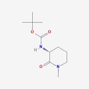 (R)-tert-Butyl (1-methyl-2-oxopiperidin-3-yl)carbamate