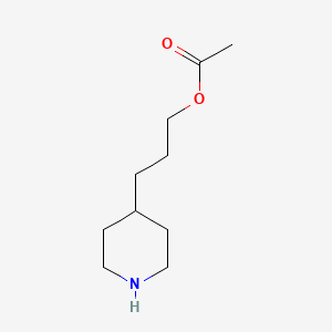 3-(4-Piperidinyl)propyl acetate