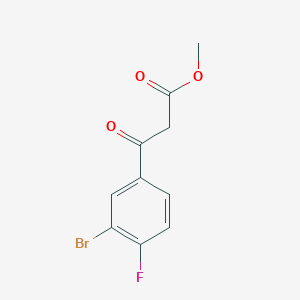 Methyl 3-(3-bromo-4-fluorophenyl)-3-oxopropanoate