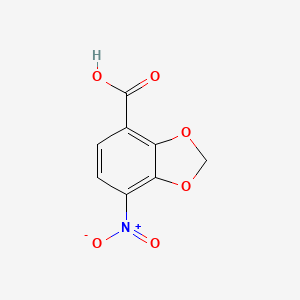 7-Nitrobenzo[d][1,3]dioxole-4-carboxylic acid