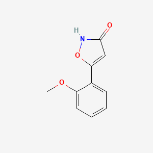 5-(2-Methoxyphenyl)isoxazol-3-ol