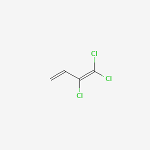 molecular formula C4H3Cl3 B8729865 1,3-Butadiene, 1,1,2-trichloro- CAS No. 2852-07-5