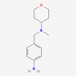 (4-Amino-benzyl)-methyl-(tetrahydro-pyran-4-yl)-amine