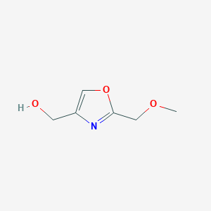 (2-(Methoxymethyl)oxazol-4-yl)methanol