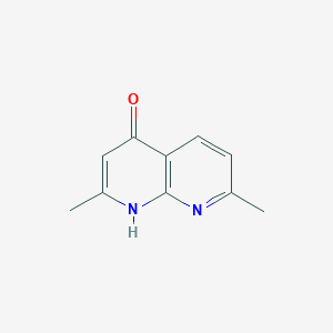 2,7-Dimethyl-1,8-naphthyridin-4-ol