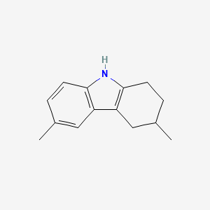 3,6-dimethyl-2,3,4,9-tetrahydro-1H-carbazole