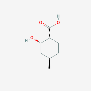molecular formula C8H14O3 B8730203 (1r,2s,4r)-2-Hydroxy-4-methylcyclohexanecarboxylic acid 