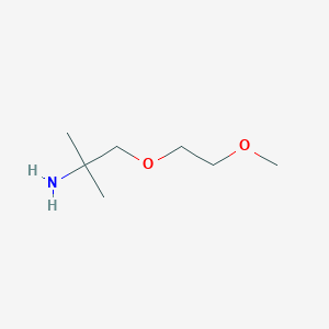 1-(2-Amino-2-methylpropoxy)-2-methoxyethane