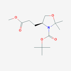 Methyl (S)-3-Boc-2,2-dimethyloxazolidine-4-propanoate