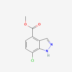methyl 7-chloro-1H-indazole-4-carboxylate