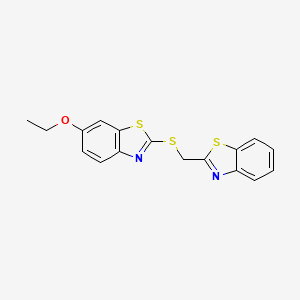 2-(Benzothiazole-2-ylmethylthio)-6-ethoxybenzothiazole