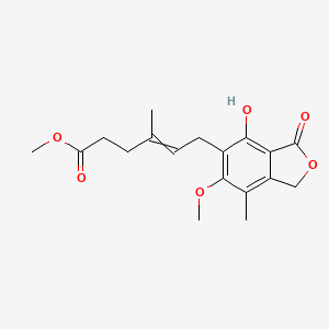 molecular formula C18H22O6 B8730355 Methyl mycophenolate 