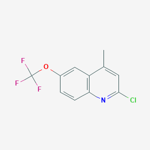 2-Chloro-4-methyl-6-trifluoromethoxyquinoline