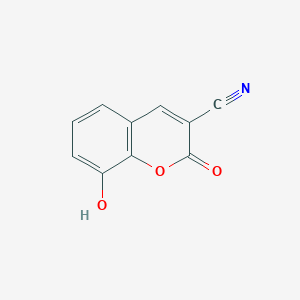 8-Hydroxy-2-oxo-2H-1-benzopyran-3-carbonitrile