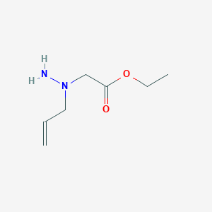 Ethyl (1-allylhydrazino)acetate