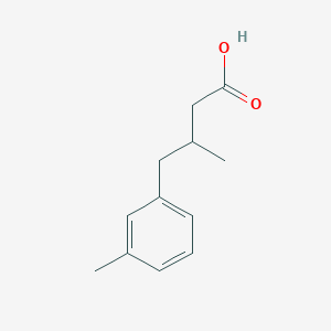 3-methyl-4-(3-methylphenyl)butanoic Acid