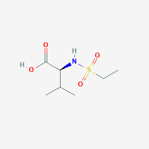 molecular formula C7H15NO4S B8730549 N-ethylsulfonyl-L-valine CAS No. 174602-63-2