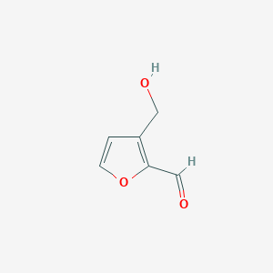 3-(Hydroxymethyl)furan-2-carbaldehyde