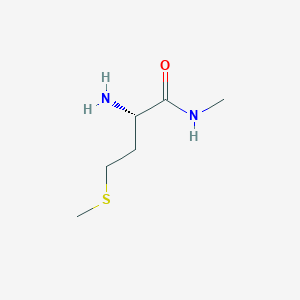 (2S)-2-amino-N-methyl-4-(methylsulfanyl)butanamide