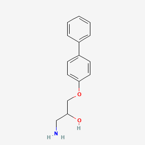 1-Amino-3-(biphenyl-4-yloxy)propan-2-ol