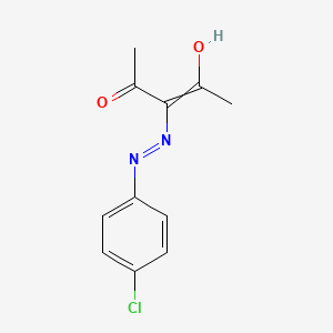 3-[(4-Chlorophenyl)hydrazono]pentane-2,4-dione