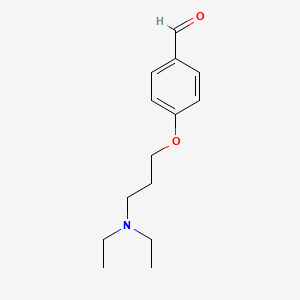 4-[3-(Diethylamino)propoxy]benzaldehyde