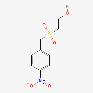 2-[(4-Nitrophenyl)methanesulfonyl]ethan-1-ol