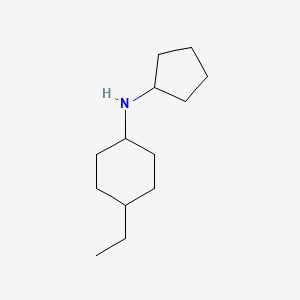 N-cyclopentyl-4-ethylcyclohexan-1-amine
