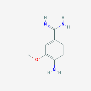 4-Amino-3-methoxybenzenecarboximidamide