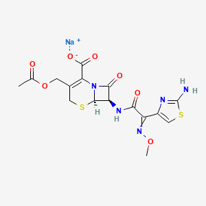 molecular formula C16H16N5NaO7S2 B8730940 CEFOTAXIME SODIUM 