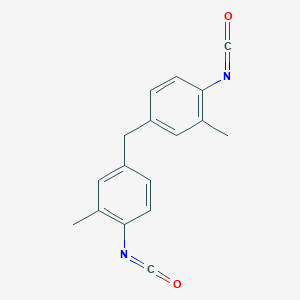 molecular formula C17H14N2O2 B087312 4,4'-Diisocyanato-3,3'-dimethyldiphenylmethane CAS No. 139-25-3