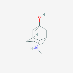 molecular formula C11H19NO B8731218 4-Methylaminoadamantan-1-ol CAS No. 75375-90-5