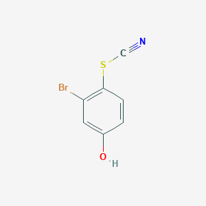 3-Bromo-4-thiocyanatophenol