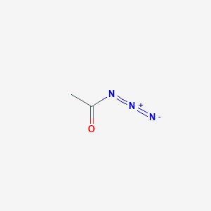 molecular formula C2H3N3O B8731248 Acetyl azide CAS No. 24156-53-4