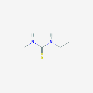 molecular formula C4H10N2S B8731255 N-ethyl-N'-methylthiourea CAS No. 10220-04-9