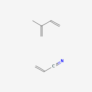 molecular formula C8H11N B8731341 Isoprene acrylonitrile CAS No. 25014-11-3