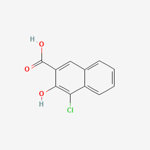 2-Naphthalenecarboxylic acid, 4-chloro-3-hydroxy-