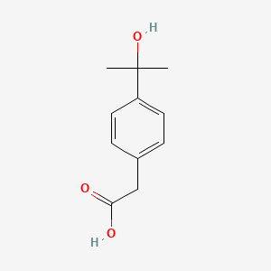 [4-(1-Hydroxy-1methylethyl)phenyl]acetic acid