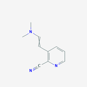 N,N-dimethyl-2-(2-cyano-3-pyridyl)ethenamine