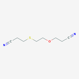 3-{[2-(2-Cyanoethoxy)ethyl]sulfanyl}propanenitrile