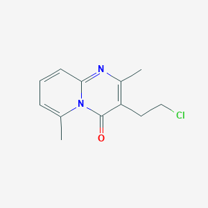 3-(2-chloroethyl)-2,6-dimethyl-4H-pyrido[1,2-a]pyrimidin-4-one