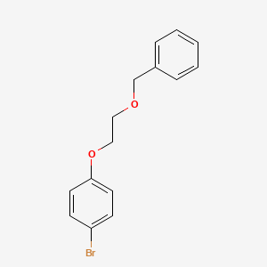 1-[2-(Benzyloxy)ethoxy]-4-bromobenzene