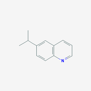 molecular formula C12H13N B087316 6-Isopropylquinoline CAS No. 135-79-5