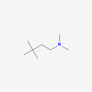 molecular formula C8H19N B8731879 N,N,3,3-Tetramethylbutylamine 