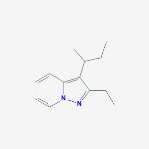 molecular formula C13H18N2 B8731887 3-(sec-Butyl)-2-ethylpyrazolo[1,5-a]pyridine 