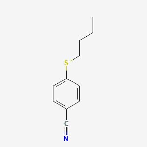 molecular formula C11H13NS B8731929 4-(Butylthio)benzonitrile CAS No. 219915-65-8