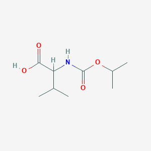 3-Methyl-2-{[(propan-2-yloxy)carbonyl]amino}butanoic acid