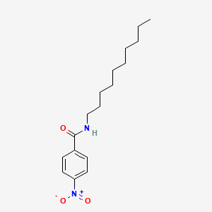 molecular formula C17H26N2O3 B8732170 N-decyl-4-nitrobenzamide CAS No. 64026-19-3
