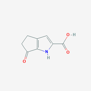 6-Oxo-1,4,5,6-tetrahydrocyclopenta[b]pyrrole-2-carboxylic acid